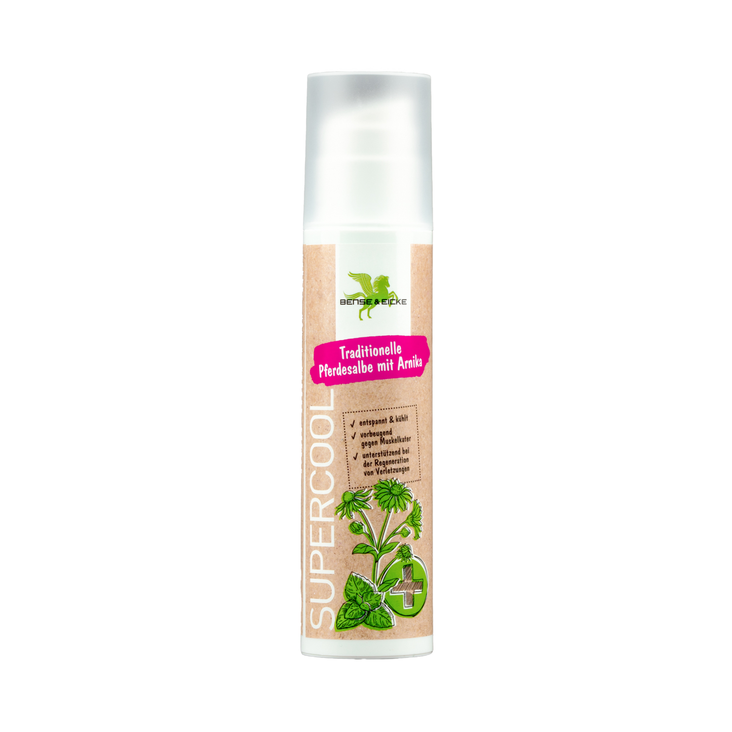 Bense & Eicke SuperCool Regenerations- und Wellnessgel 200 ml im Spender