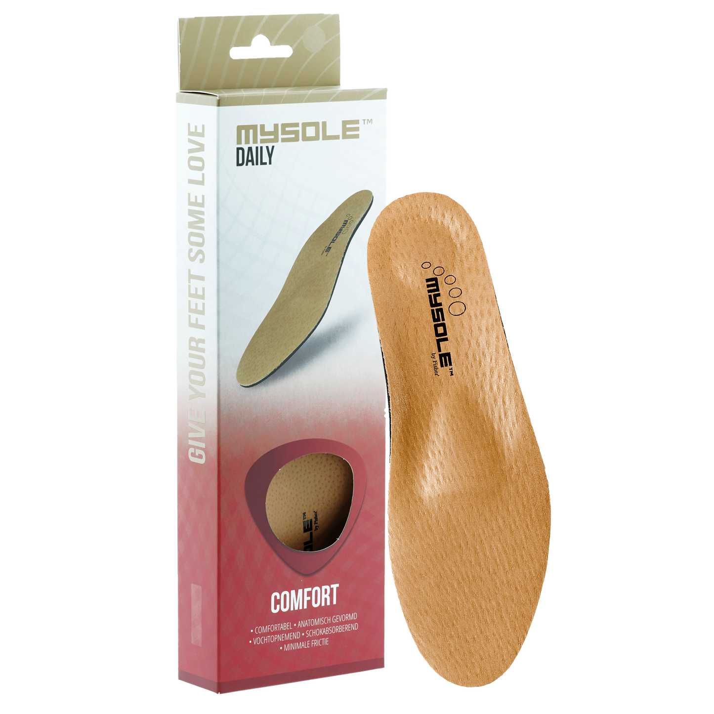 CasaBellissimo MySole Daily Comfort Einlegesohle - Optimale Druckverteilung, Druckentlastung und Stoßdämpfung beim Stehen und Gehen.