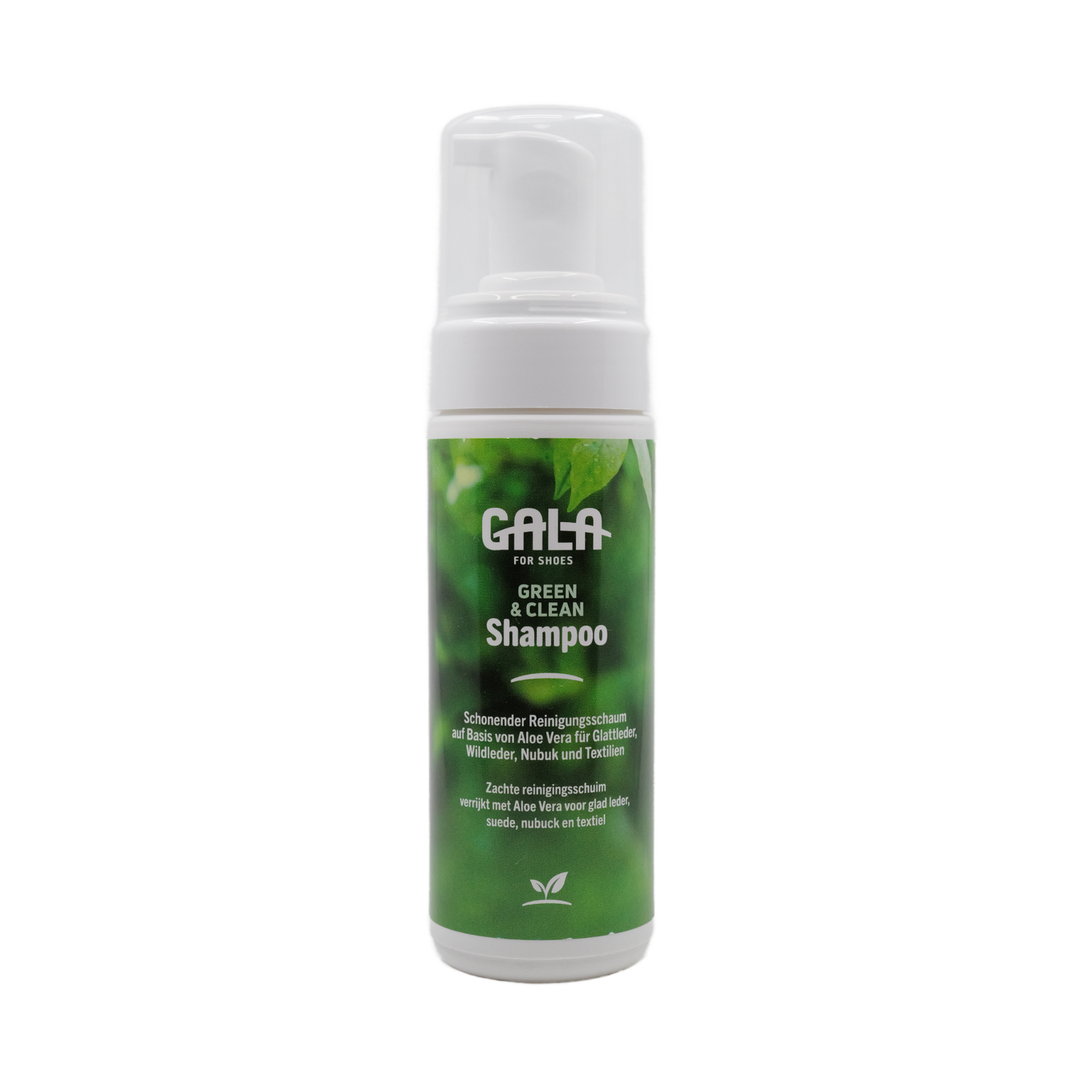 GALA for Shoes Green & Clean Shampoo 150 ml gebrauchsfertiges Schuh-Shampoo in der Spender -Flasche 125 ml