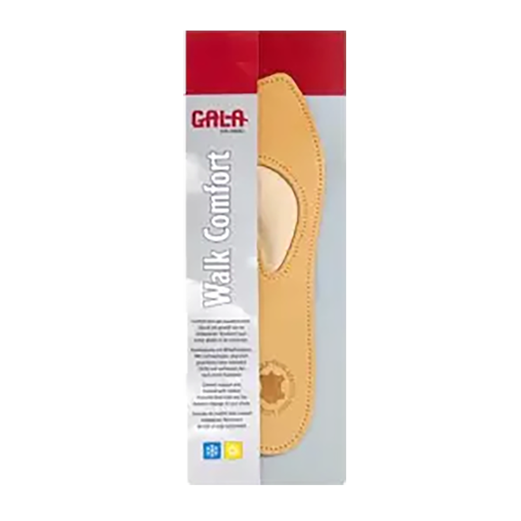 GALA Schuheinlage Leder und Latex Sohle