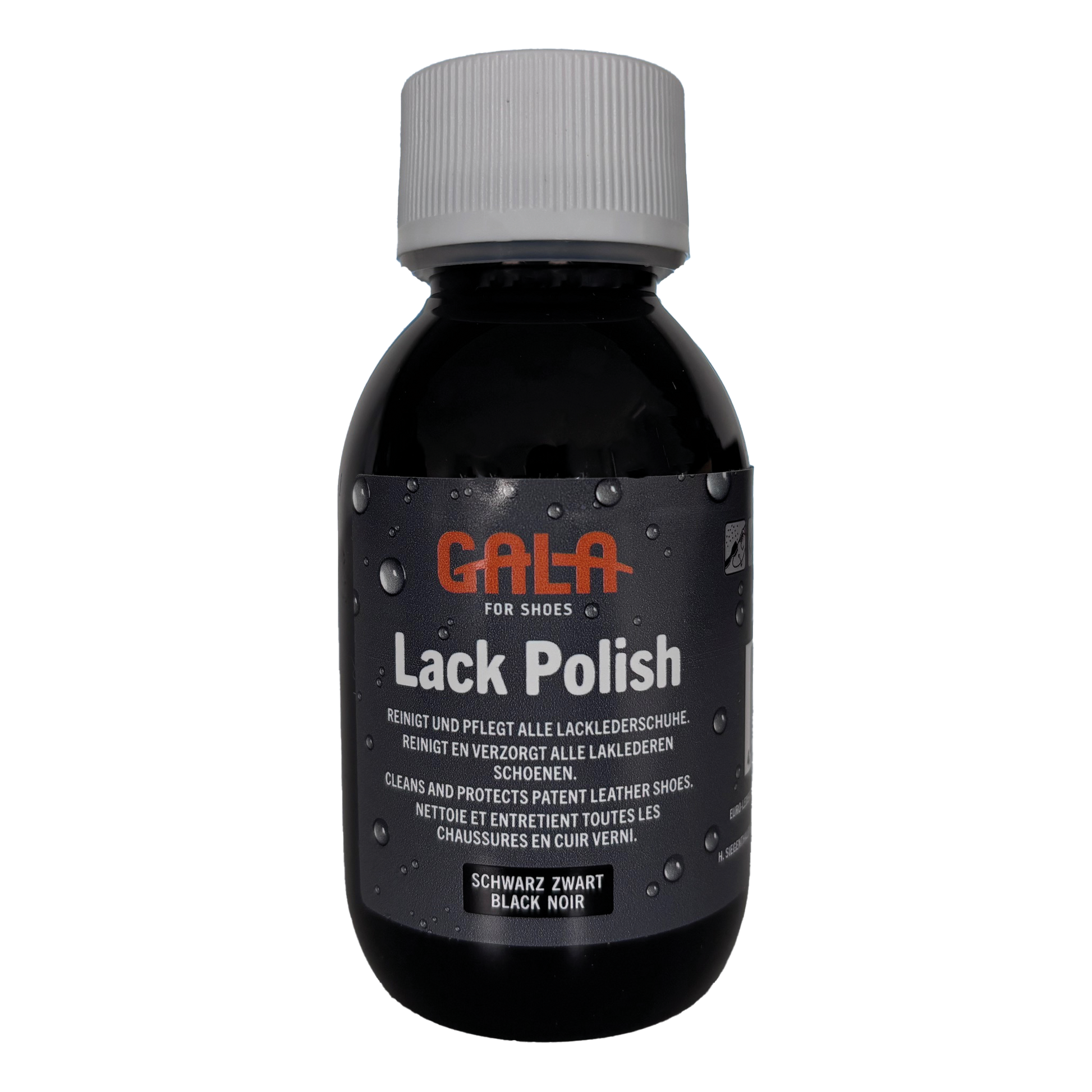 GALA Lack Polish Pflege für schwarze Lackschuhe freigestellt