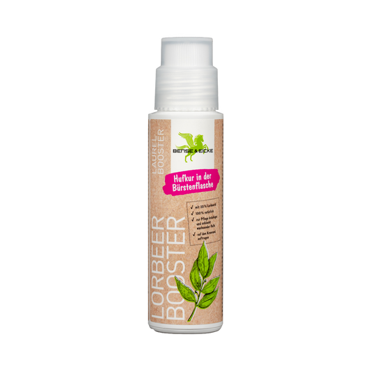 Bense und Eicke Lorbeer Booster in Plastikflasche mit Bürstenaufträger