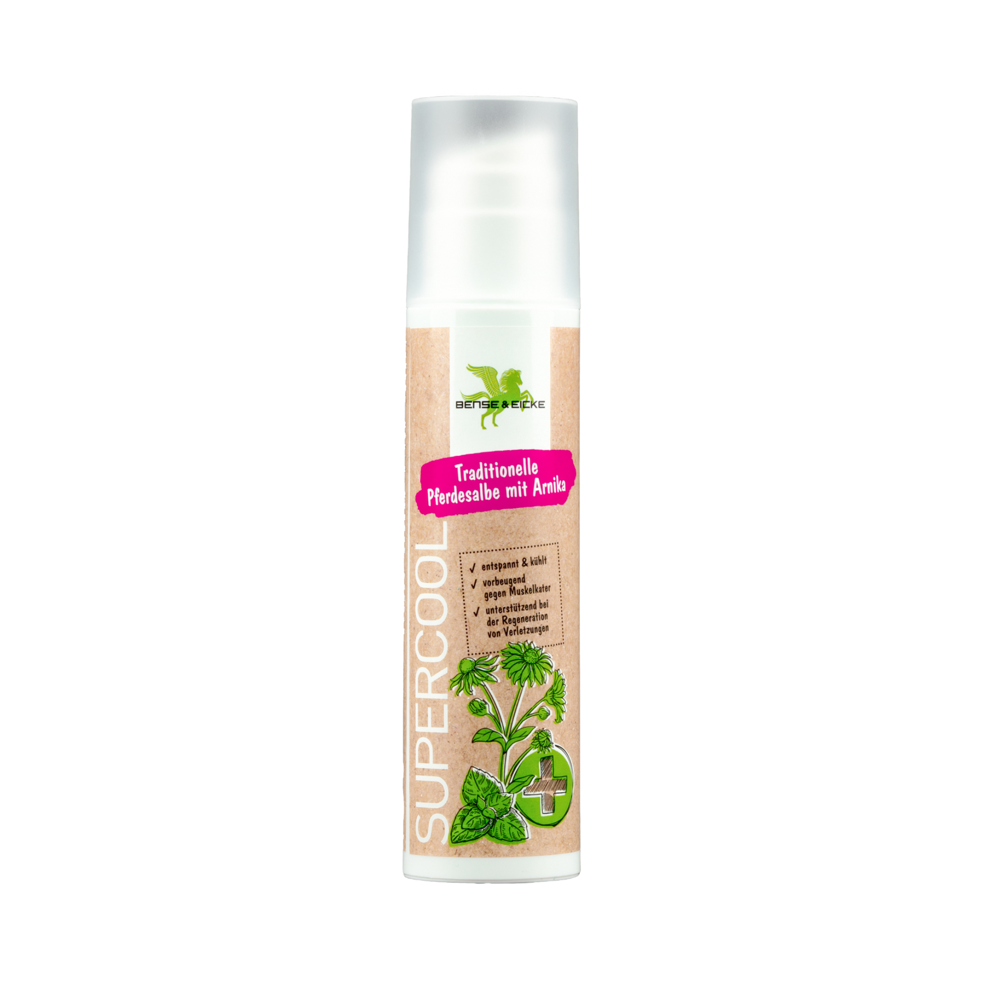 Bense & Eicke SuperCool Regenerations- und Wellnessgel 200 ml im Spender