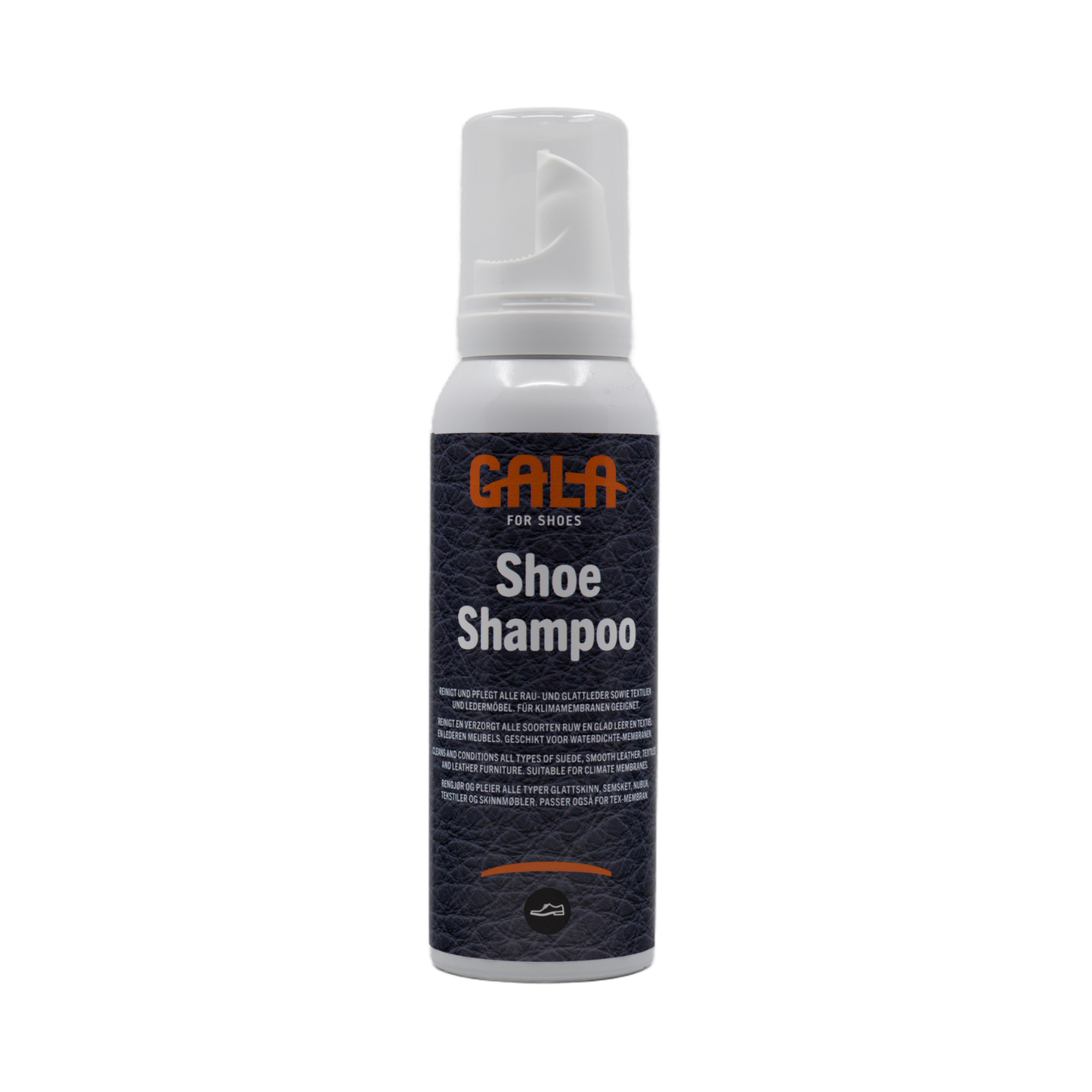 CasaBellissimo GALA for Shoes gebrauchsfertiges Schuh - Shampoo in der Spender -Sprühdose 125 ml