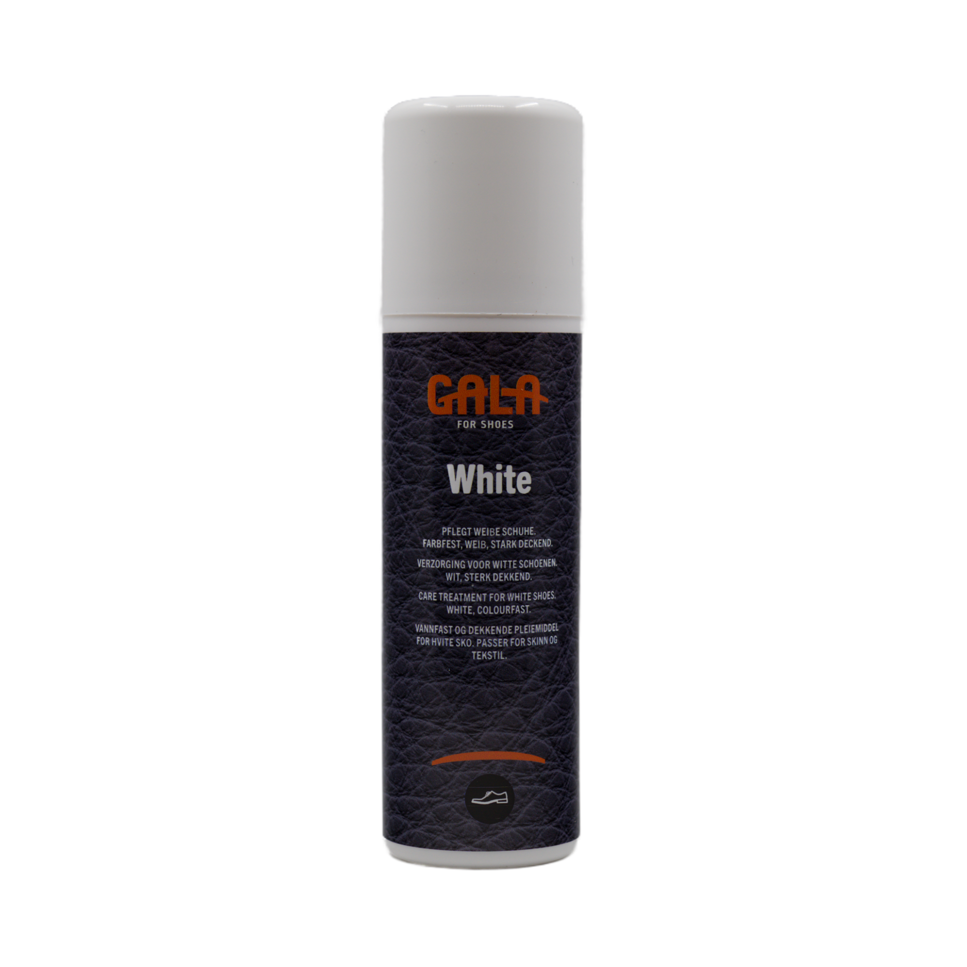 CasaBellissimo GALA for Shoes White 100 ml Schuhfarbe mit Schwammaufträer