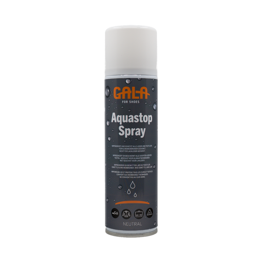 GALA for Shoes Aquastop Spray in der großen 400 ml Dose - farbneutrales Imprägnierspray