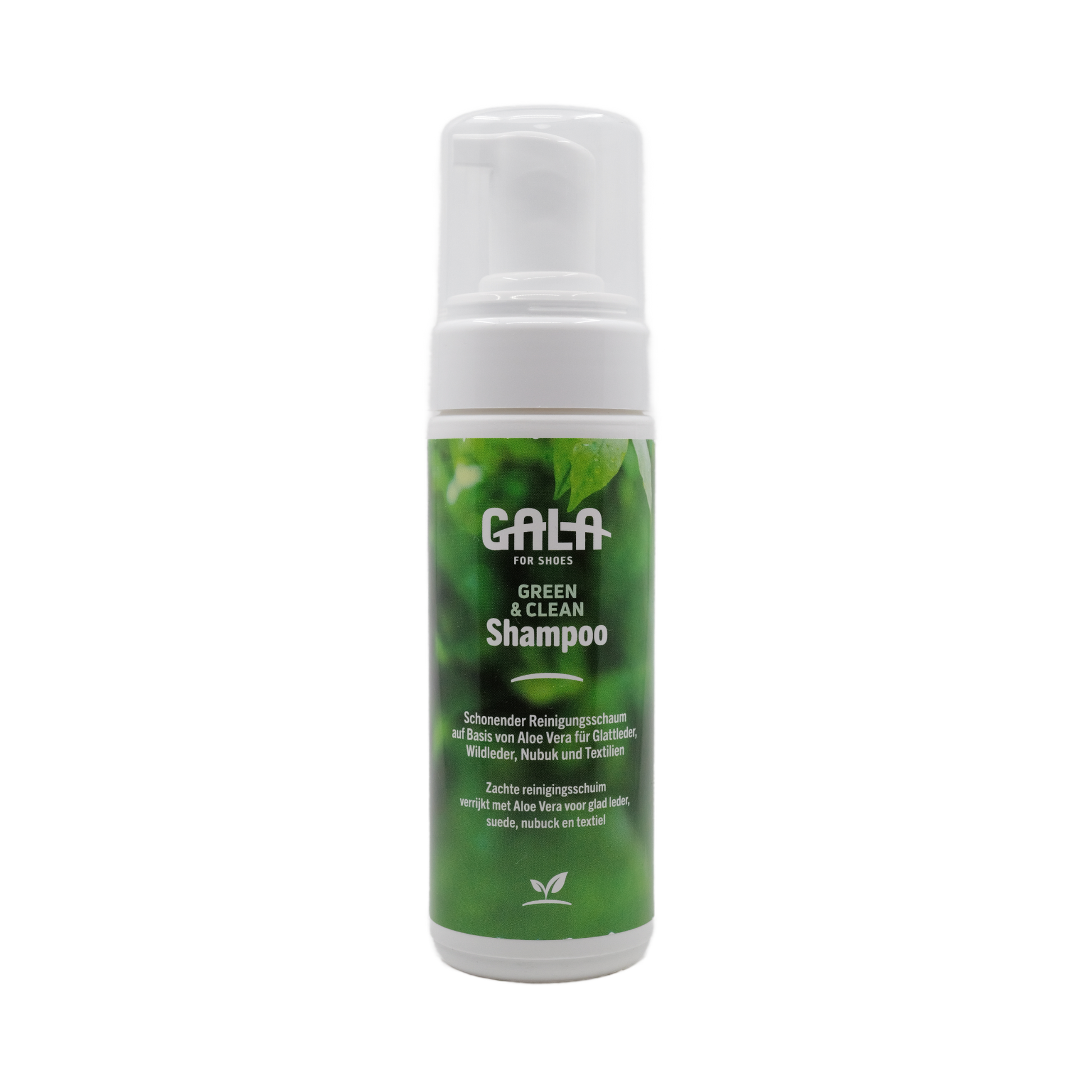 GALA for Shoes Green & Clean Shampoo 150 ml gebrauchsfertiges Schuh-Shampoo in der Spender -Flasche 125 ml