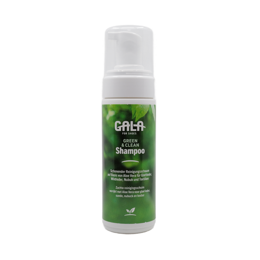 GALA for Shoes Green & Clean Shampoo 150 ml gebrauchsfertiges Schuh-Shampoo in der Spender -Flasche 125 ml