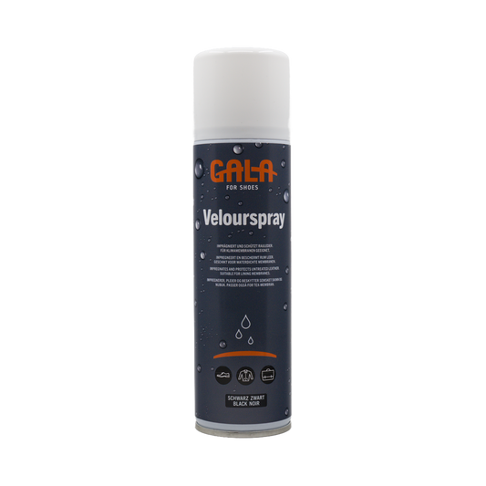 GALA for Shoes Velour Spray 250 ml in schwarz, weiß oder grau