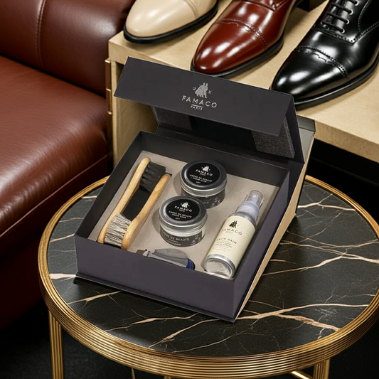 Famaco Schuhpflege-Set Box XL, 7teilig