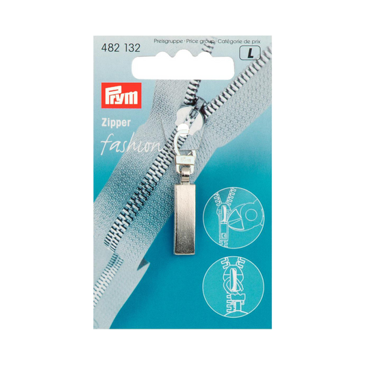 Prym Reißverschluss -Zipper-Fashion "Classic" rechteckig silberfarbig matt