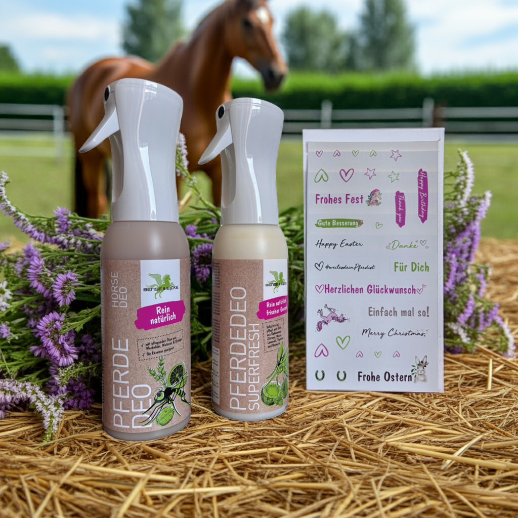 Bense & Eicke Geschenkset PferdeDeo 500 ml + PferdeDeo Superfresh 500 ml